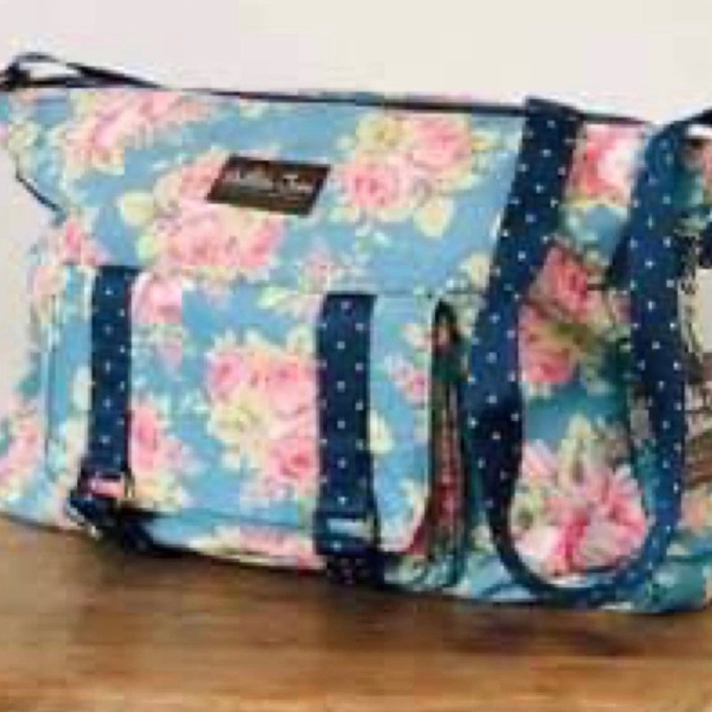 Matilda Jane Messenger Laptop Travel Bag New